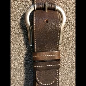 Max&Co. Italy brown wide leather belt
